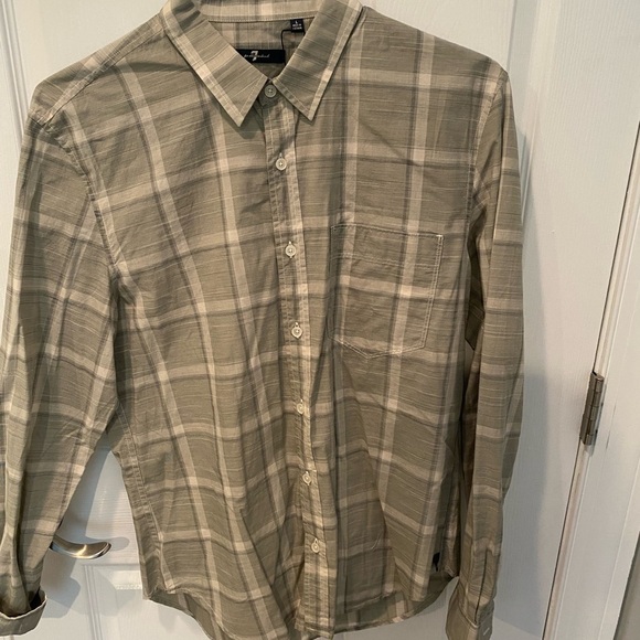 Men’s 7 for all mankind button down shirt - Picture 1 of 4